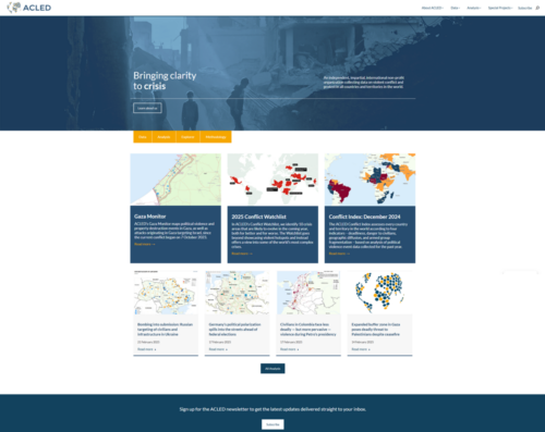 Armed Conflict Location & Event Data (ACLED)