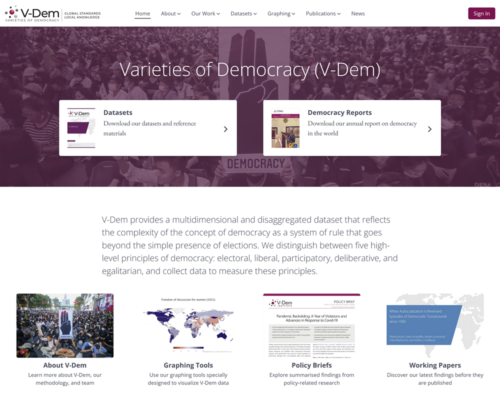 Varieties of Democracy