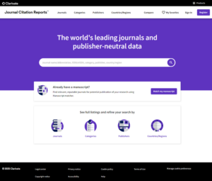 Journal Citation Reports