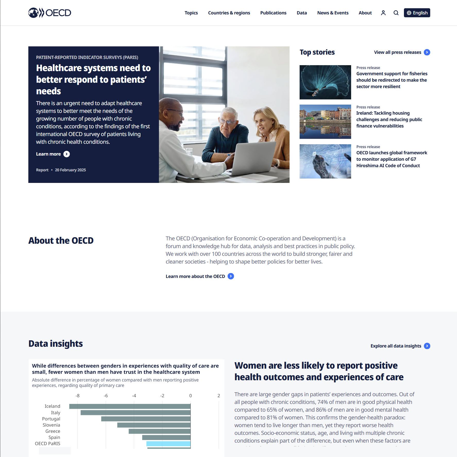 The OECD (Organisation for Economic Co-operation and Development)