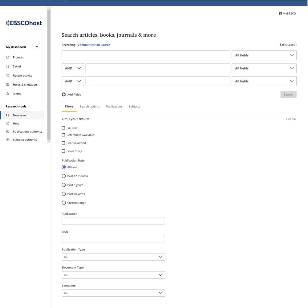 Communication and Mass Media Complete (CMMC)
