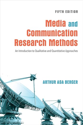 Media and Communication Research Methods-An Introduction to Qualitative and Quantitative Approaches
