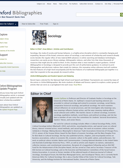 Oxford bibliographies