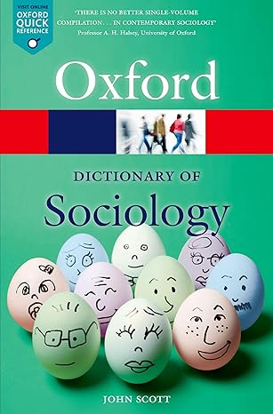 The oxford dictionary of sociology