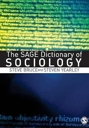 The sage dictionary of sociology