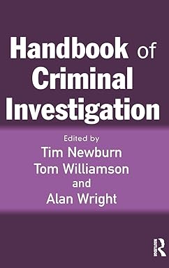 Handbook of criminal investigation