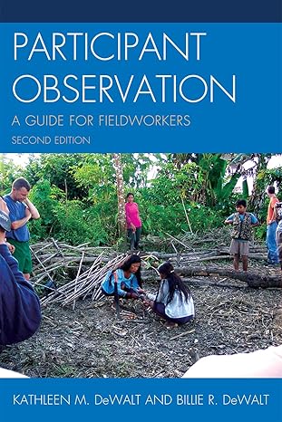 Participant Observation A Guide for Fieldworkers Participant observation a guide for fieldworkers