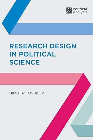 Research design in political science
