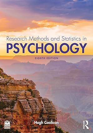 Research methods and statistics in psychology