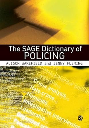 Sage dictionary of policing