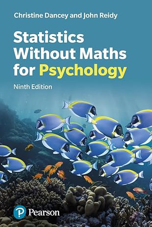 Statistics without maths for psychology