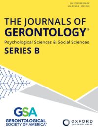 The journals of gerontology, series b