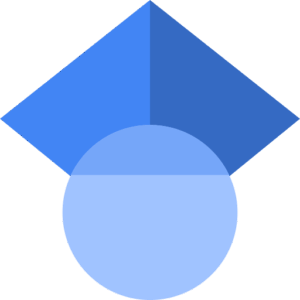 Google scholar icon blue