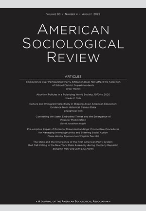 American sociological review