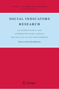 Social indicators research