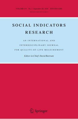 Social indicators research