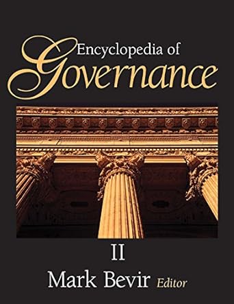 Encyclopedia of Governance Encyclopedia of governance