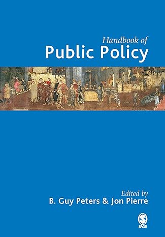 Handbook of Public Policy Handbook of public policy