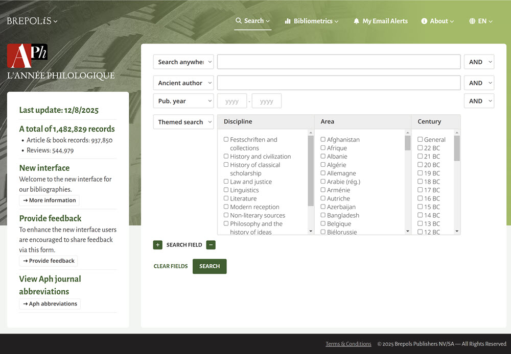 L'année philologique