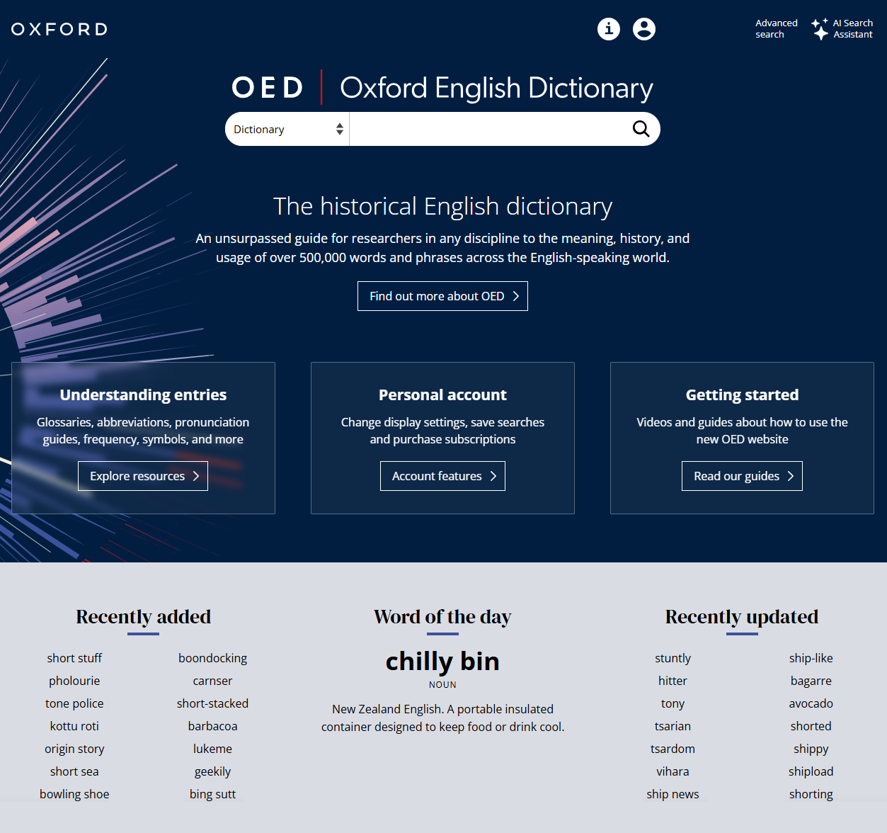 Oxford English Dictionary