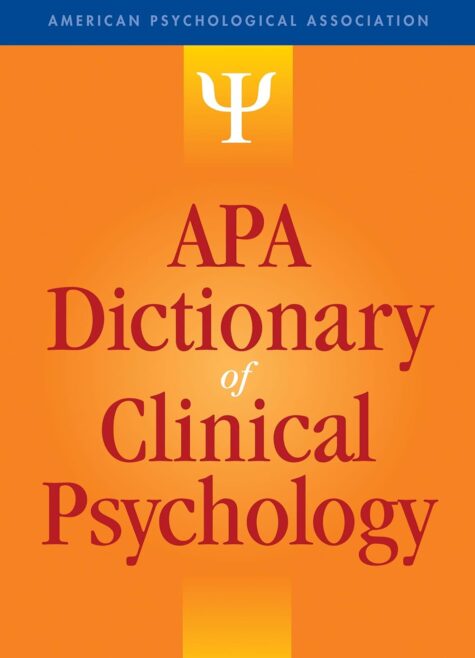 APA Dictionary of Clinical Psychology