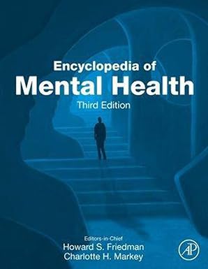 Encyclopedia of Mental Health