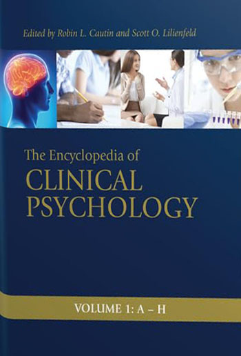 The Encyclopedia of Clinical Psychology