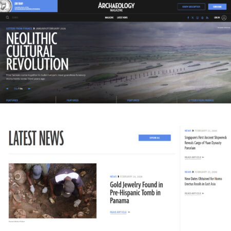 Archaeology Magazine