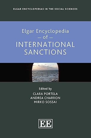 Elgar Encyclopedia of International Sanction