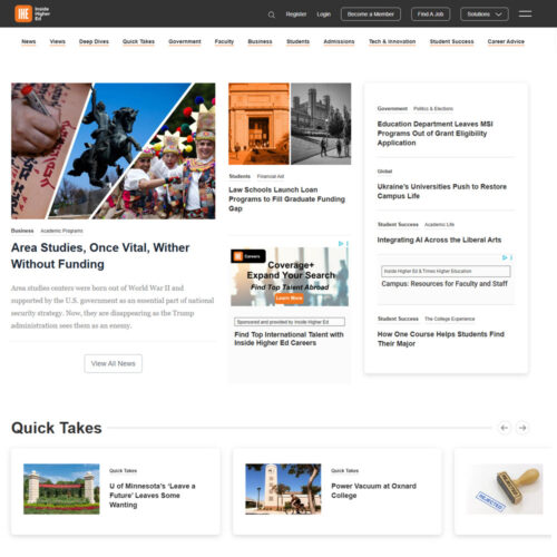 Inside Higher Education