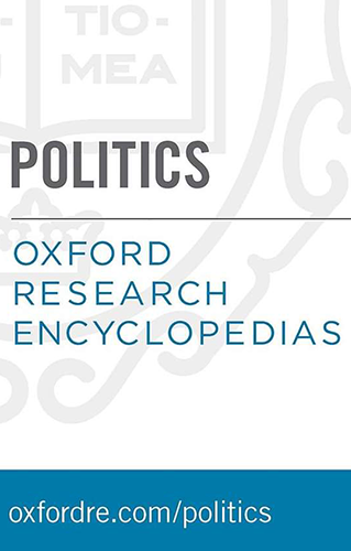 Oxford Research Encyclopedia of Politics