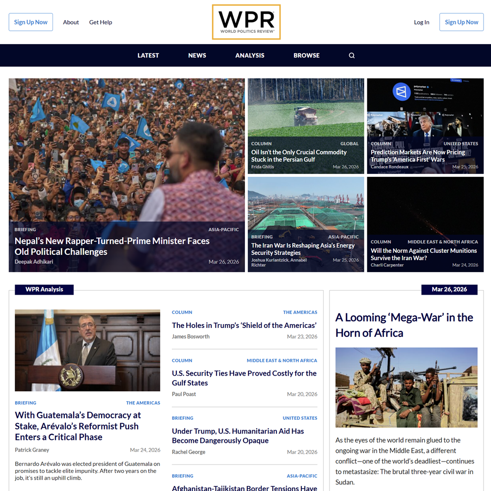 World Politics Review