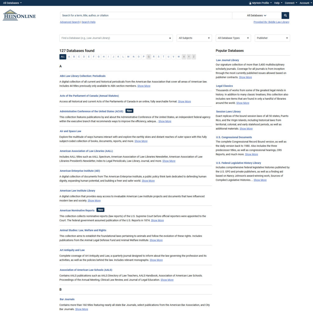 HeinOnline