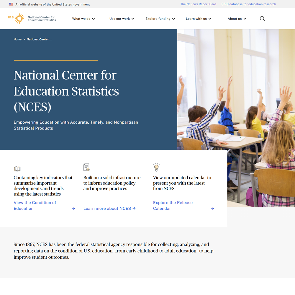 National Center for Education Statistics (NCES)