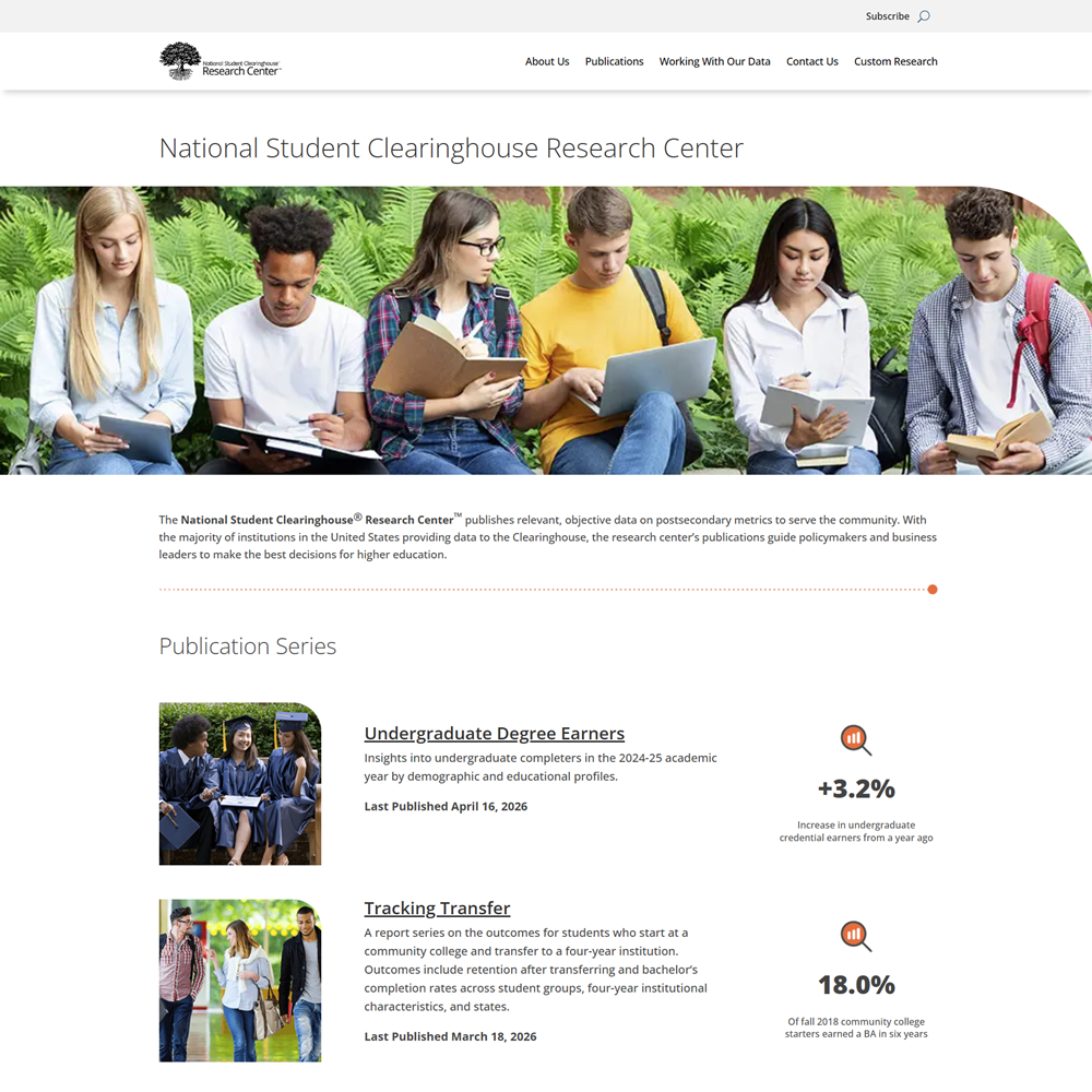 National Student Clearinghouse® Research Center™