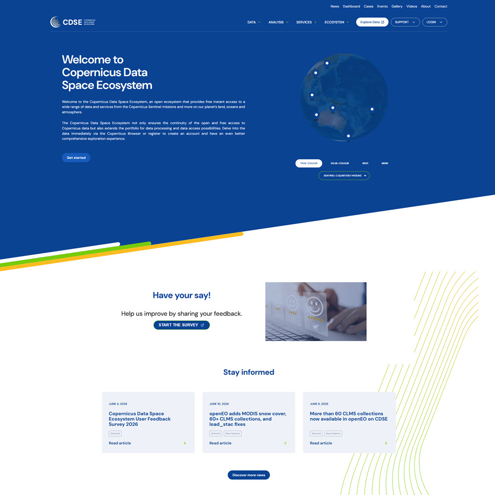 Copernicus Data Space Ecosystem