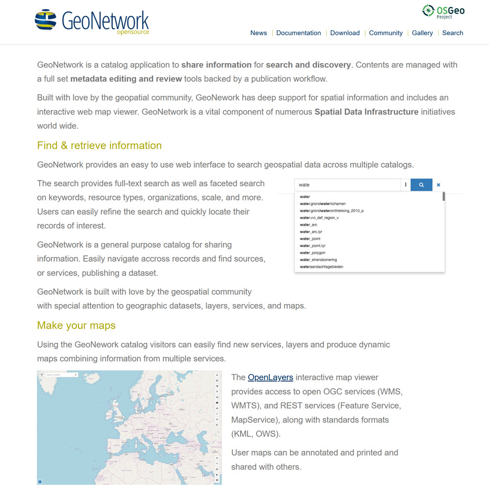 GeoNetwork