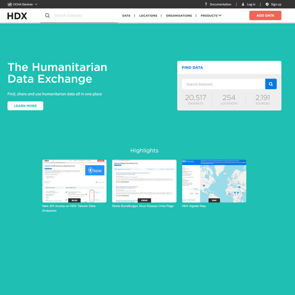 Human Data Exchange (HDX)
