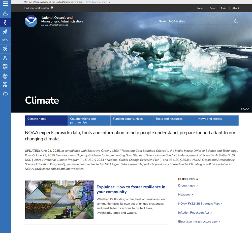 NOAA Climate