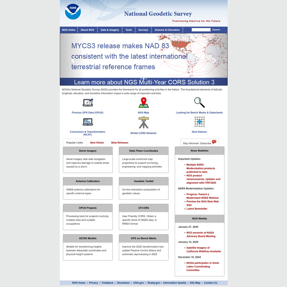 National Geodetic survey
