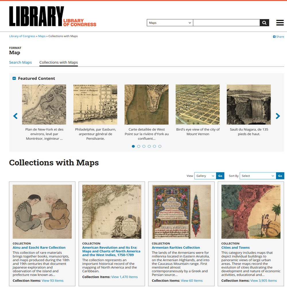 Library of Congress Maps