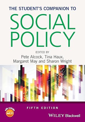 The Student's Companion to Social Policy