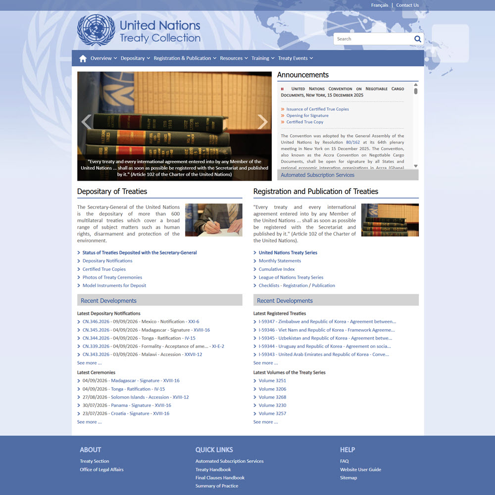 United Nations Treaty Collection